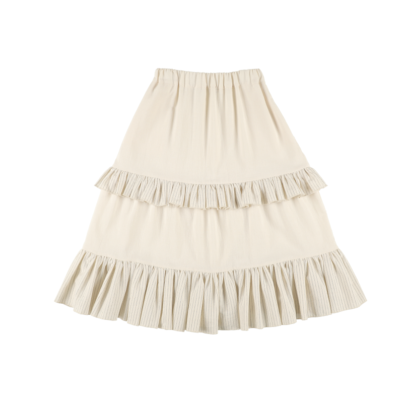 Skirt RUFFLES - Ecru