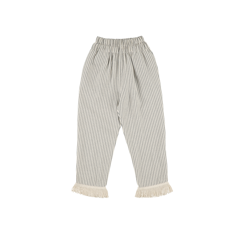 Pantalon FLECOS - Raya Media Gris