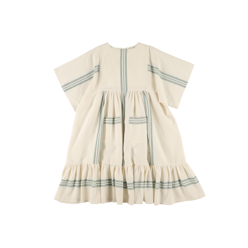 Dress TRIPLE STRIPE - Triple Green Stripe