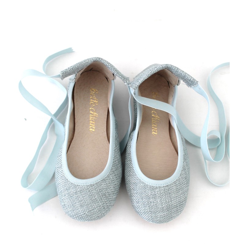 AUDREY Blue Linen