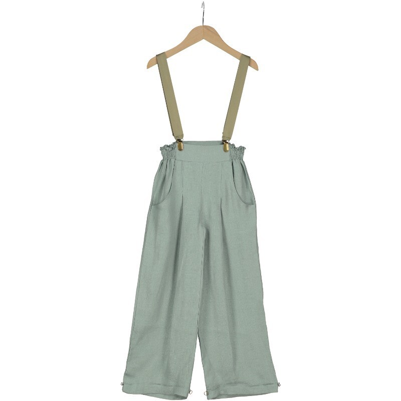 PA02-Pantalon LISZT LINO Verde